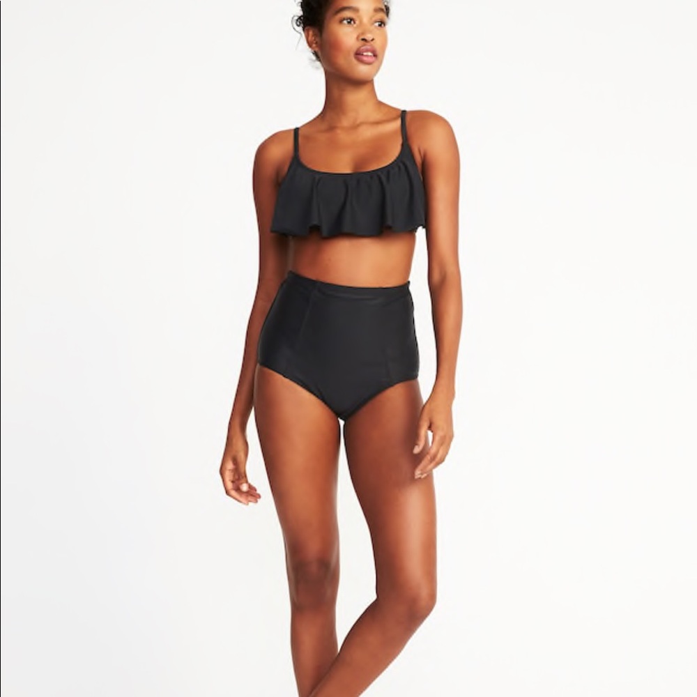 Old Navy High Waisted Swimsuit Medium